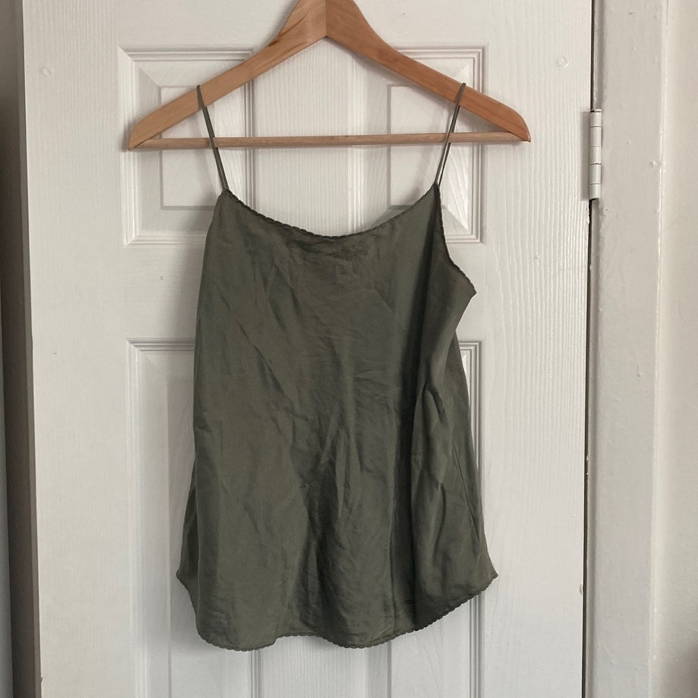 Olive Green Women's Camisole Top